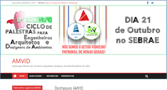 Desktop Screenshot of amvid.com.br